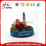 Wholesale custom resin 3d MAINE souvenir building model for sale