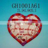 Colorful Ceramic Hart Flower Pot