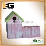 Wooden House Garden Flower Pot for Planting thumbnail-2