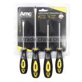 4PC Screwdriver Set (21098 Screwdriver, Plastic Handle, Magnetizing)