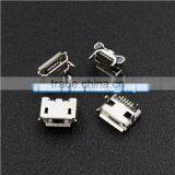 Micro USB Connector Type 5Pin SMT Tail Charging Socket PCB Board thumbnail-1