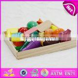 2017 Top Fashion Children Cutting Wooden Food Toys W10B173-S thumbnail-1