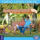 Patio Balcony Hanging Swing Chair With Frame thumbnail-1