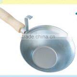 Wooden Handle Carbon Steel Cement Putty Bowl