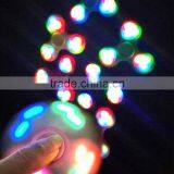 2017 Shine LED Hand Spinner Tri Fidget Finger Spinner EDC Spin Stress Focus Desk Toy thumbnail-3