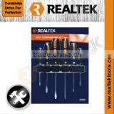 6PCS Screwdriver Set With PP/TPR Bi-color Handle