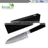 Santoku Knife 7 Inch - Professional Japanese & Damascus Chef Knife Razor Sharp VG10 Stainless Steel Blade thumbnail-6