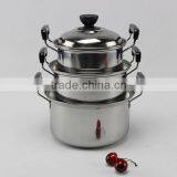 10PCS High Bosy Stainless Steel Stockpot/Cookware Stock Pot thumbnail-2