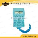 Promoional Mini Pocket Calculators With Hang Rope Calculator thumbnail-1