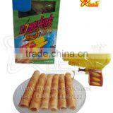 Yummy Egg Roll Cream Biscuit With Water Gun thumbnail-1