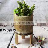 Nature Green Bamboo Vase For Lkebana And Flower Arrangement thumbnail-3