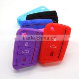 Hot Selling Silicone Remote Key Cover for vw Golf 7 Key Case 3 Button thumbnail-5