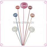 Popularity Circle Shape Desk Decoration Metal Memo Clip