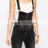 2015 China Factory OEM ODM Fashionable Customized Overall Jumpsuit With Plunge Neckline thumbnail-3