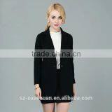 OEM Custom High-end Slim Office Suit Red/black Jacket for Women thumbnail-3