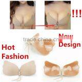 Adjustable Rope and Front Closure Angel Wing Strapless Bra for Sexy Girls thumbnail-1