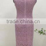 Latest Fashion Ladies Crochet Popular Slim Evening Party Dress thumbnail-3