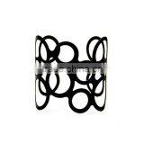 2016 Europe Charm Punk Hollow Arm Cuff Bangle Long Gold Wide Bangles For Women thumbnail-4