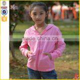 Pink Casual Wear Wholesale Hooded Sweatshirt for Girl thumbnail-3