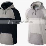High Quality Wholesale Mens Short Sleeve Hoodies With Hood thumbnail-2