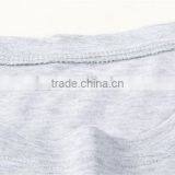 Female Model of Grey Number Printed Nightgown thumbnail-6