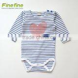 High Cotton Baby Clothes Fancy Cotton Long Sleeve Hooded Baby Romper thumbnail-1