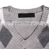 Wholesale Knit Pink Cool Sweater Vests thumbnail-3