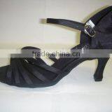 Womens Satin Ballroom Latin Shoes #6745B thumbnail-1