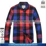 Wholesale Clothing Latest Men's Plaid Casual Shirts Of Pictures With Good Price thumbnail-1