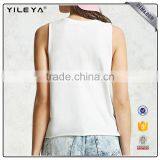 Spring Summer Ladies Fashion Custom Pattern Crop Top Manufacturer thumbnail-2