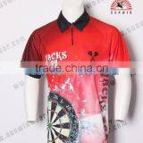 Quick Dry Darts Shirt, Cheap Custom Darts Jersey Sublimation thumbnail-4