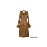 Sell Ladies' Lambskin Suede Coat thumbnail-1