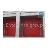 Insulated Red Industrial Sectional Door Finger Protection Panel thumbnail-1