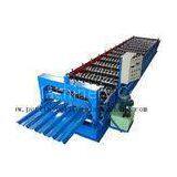 PLC Steel Metal Roof Panel Roll Forming Machine , Roofing Sheet Roll Former 5 Ton
