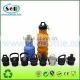 High Quality Custom Non Spill Collapsible Silicone Bottle thumbnail-4