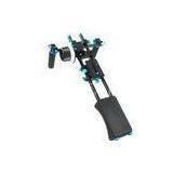 15 mm Rods Aluminum Alloy Camera Shoulder Rig With DSLR Camera / Video Camera thumbnail-1