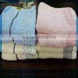Blossom Kawayi Japanese Fully Cotton Customized Yarn Dyed Lovely Pattern Gauze Towel thumbnail-1