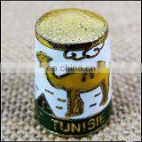 Chinese Vintage Cloisonne Enamel Tunisie Camel Thimble CTGY040-3 thumbnail-1