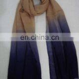 Ombre Silk Pashmina Wool Shawl thumbnail-3