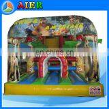 New Deisgn Colorful Forest Inflatable Climbing Game