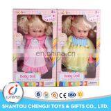 Fashion Lovely 14.5 Inch Toys Full Body Silicone Reborn Sucking Baby Doll