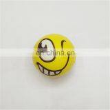 A022 Stress Ball Novelty Squeeze Ball Hand Wrist Exercise Squeeze Toys Smile Face PU Slow Rebound Ball 12pcs 6.3cm thumbnail-3