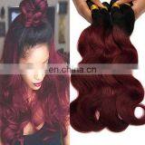 Best Virgin Hair Vendors Body Wave Burgundy 99J Ombre Human Hair thumbnail-1