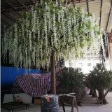 China New Design Artificial Wisteria Flower Tree for Office Decoration