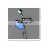 2 In 1 LED 8 Inch Rain Shower Head Massage Handheld Rainfall Shower Combo Set thumbnail-2
