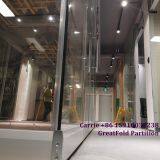 Manufacturer Movable Folding Glass Wood Partition Design for Restaurant thumbnail-5