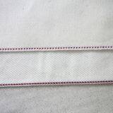 Hot Sale 7.5oz Selvage Jeans White Cotton Denim Fabric Manufacturers W1020 thumbnail-2