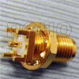 SMA Female Jack Flange Mount RF Coaxial Cable Connector thumbnail-1