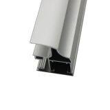 Anodized Silver Aluminium Profiles Sliding Door Frame for Wardrobe thumbnail-5
