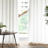 Nordic Cotton and Linen Curtain Light Transmission thumbnail-4